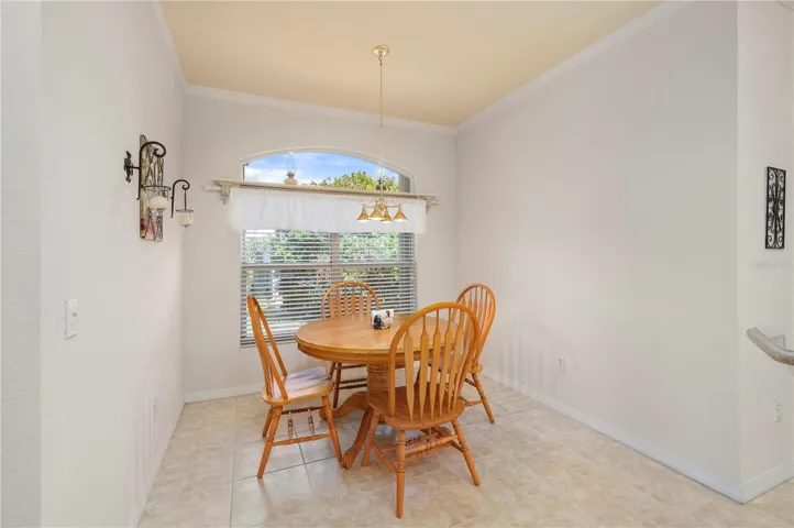 Breakfast Nook, back yard view