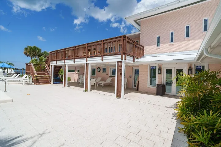 View of Main Clubhouse from pool deck
