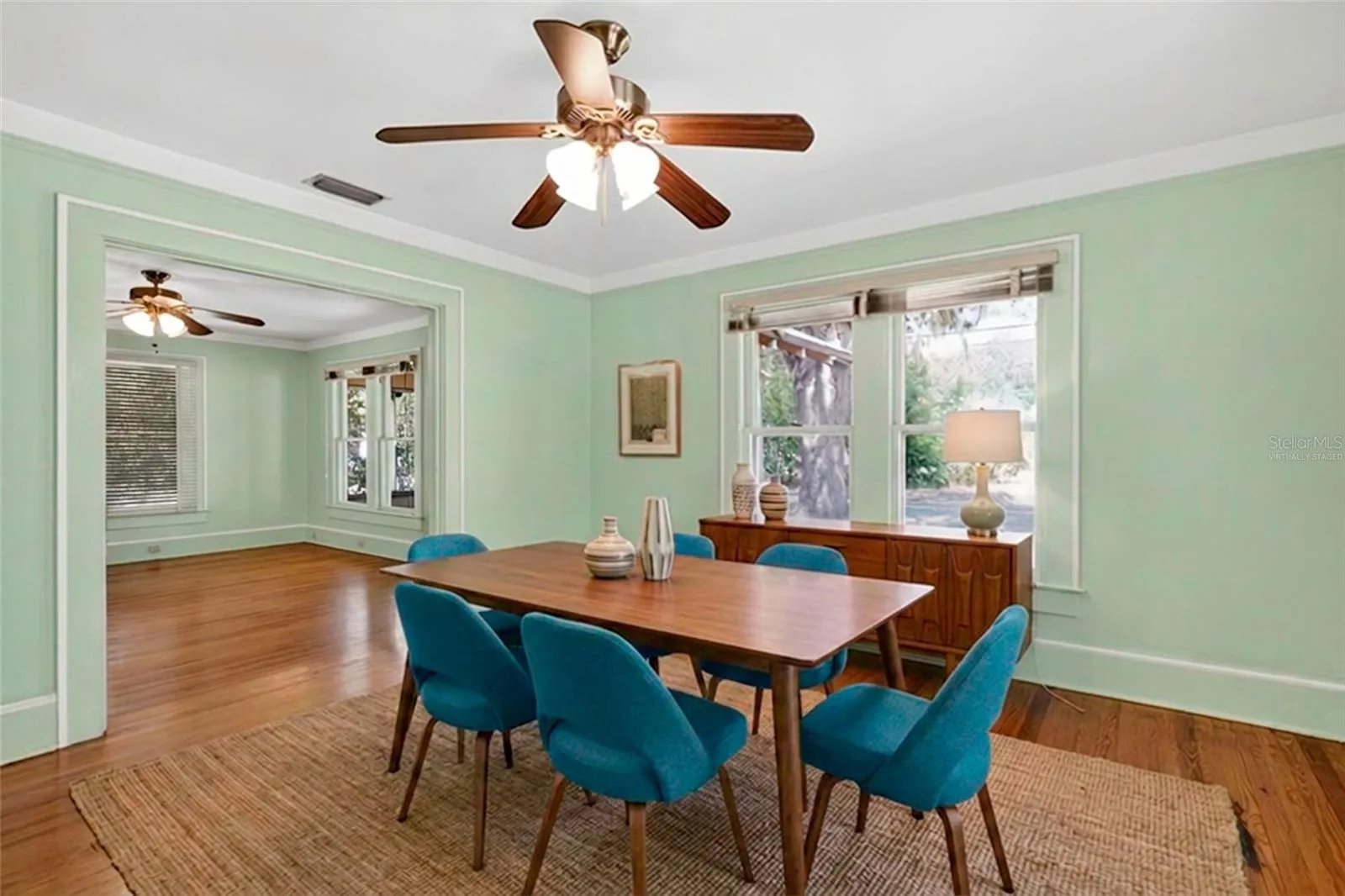 Dining Room Virtually Staged