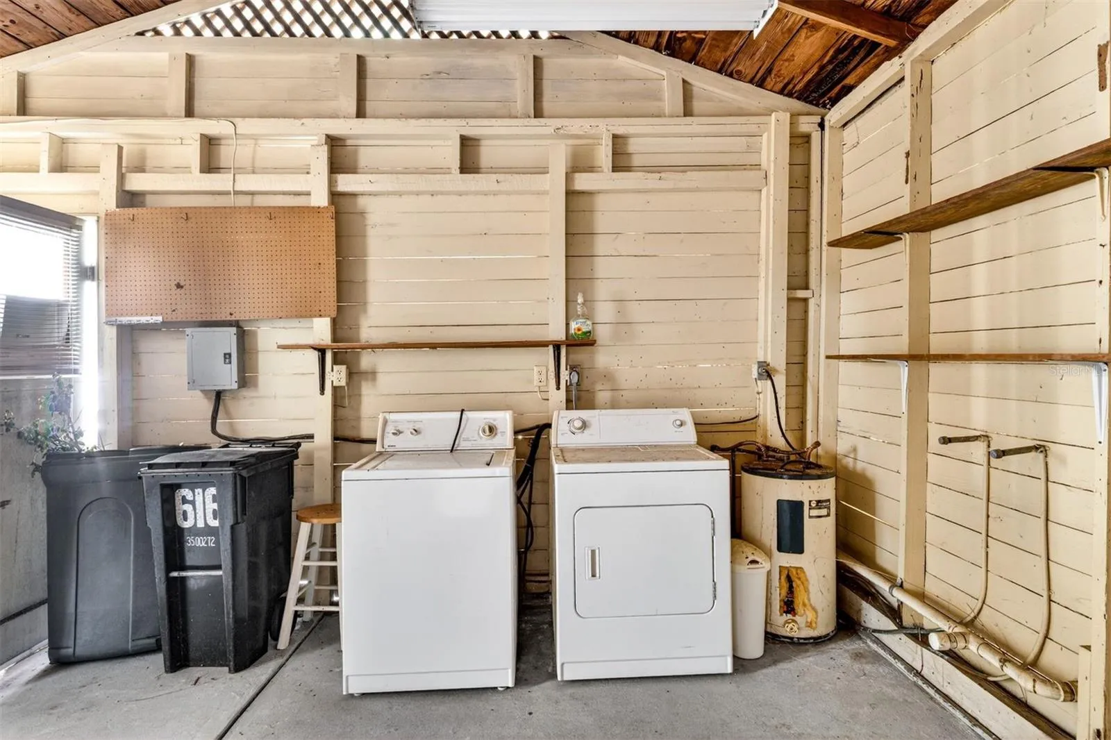 Washer &amp; dryer in Carriage House