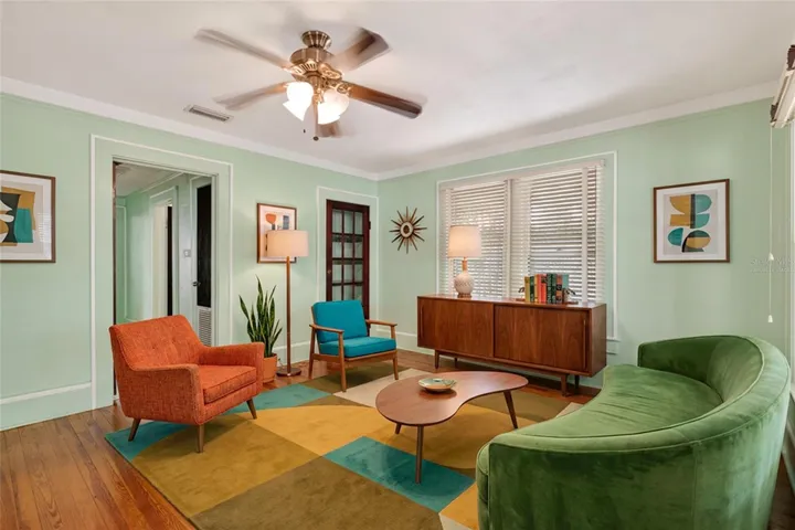 Living Room Virtually Staged