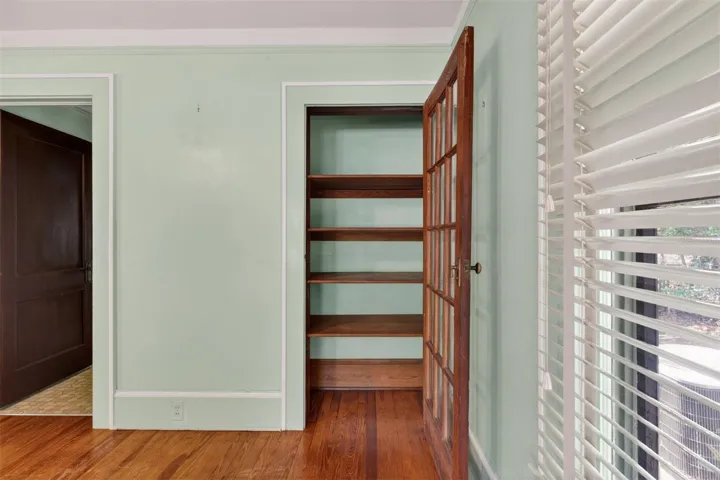 Vintage Glass Door to Display Closet