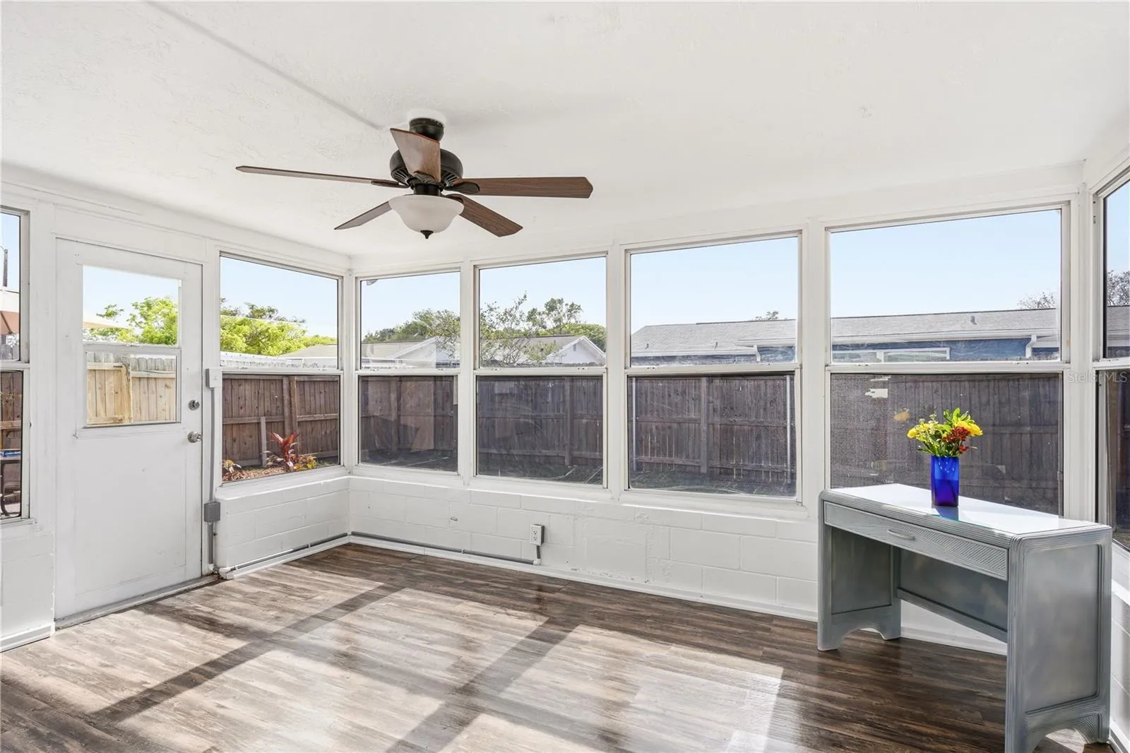 Glass Enclosed Florida Room