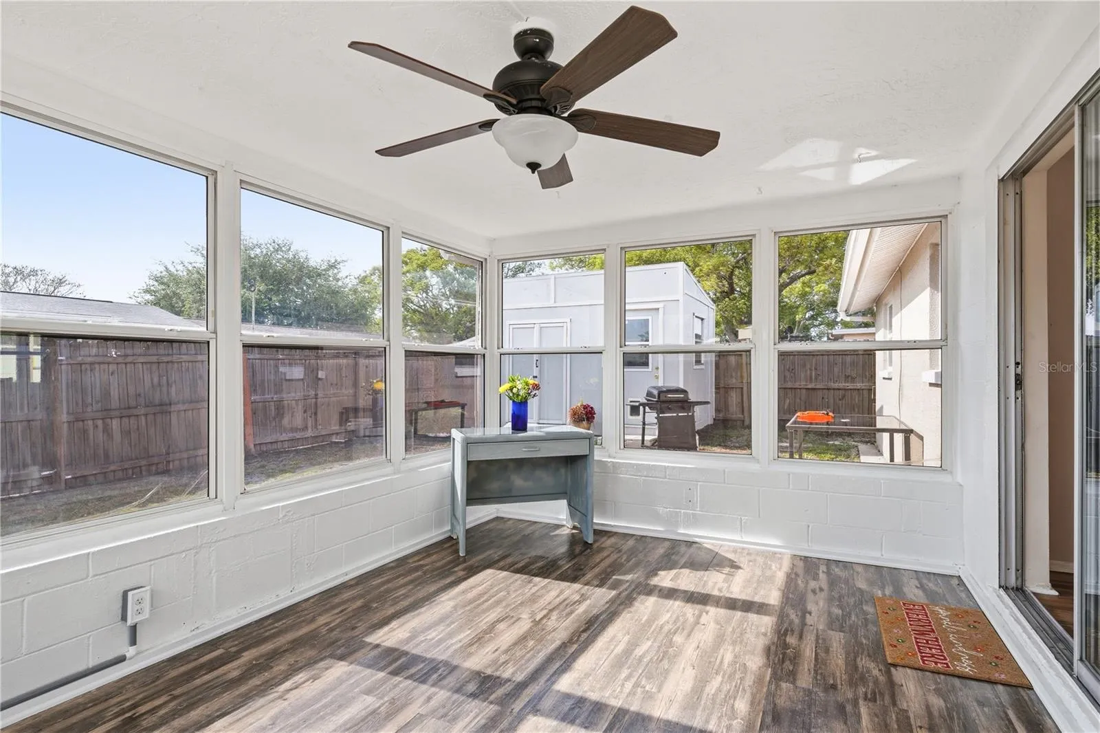 Glass Enclosed Florida Room