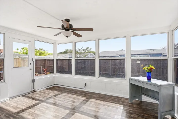 Glass Enclosed Florida Room