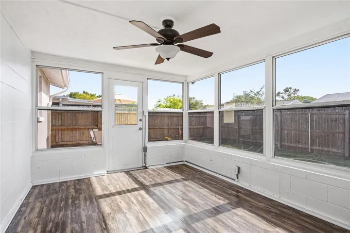 Glass Enclosed Florida Room