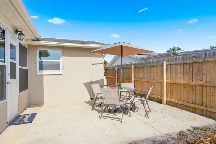 Patio on other side of Lanai