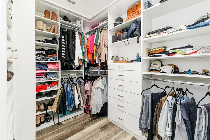 Master Walk in Closet
