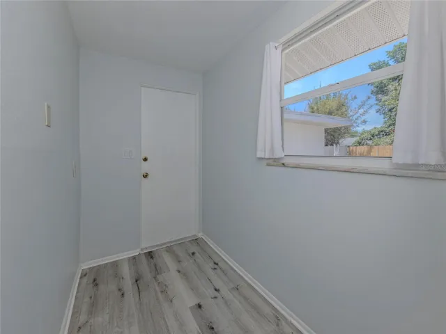 Garage Entry - far end of kitchen