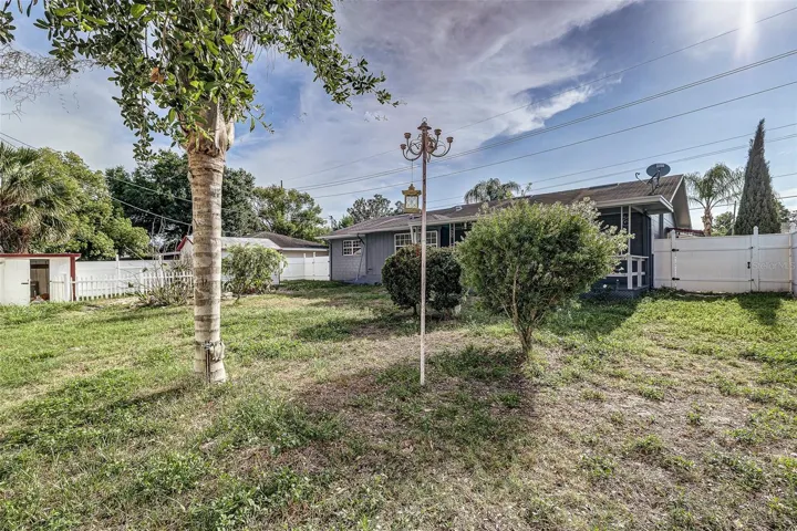 Fenced Yard