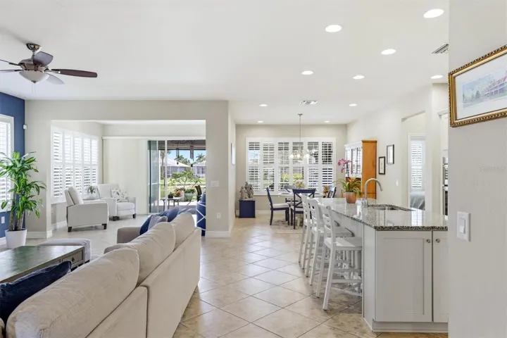 Open Concept Kitchen/Living Room/Dining Room