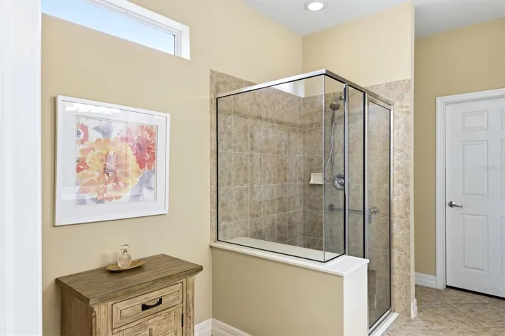 Master Bathroom walk in shower