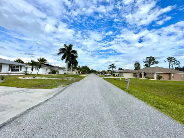 Looking east on Mullins