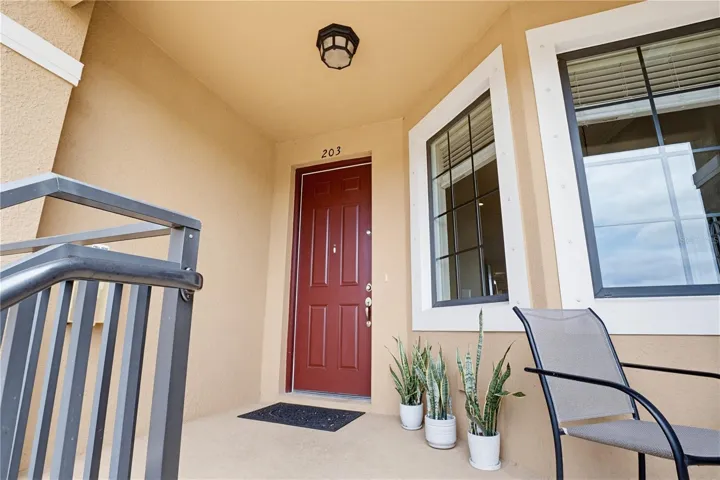 front door view
