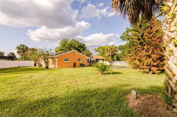 Spacious backyard situated on a 0.43-acre lot, offering plenty of room for outdoor living and entertaining.