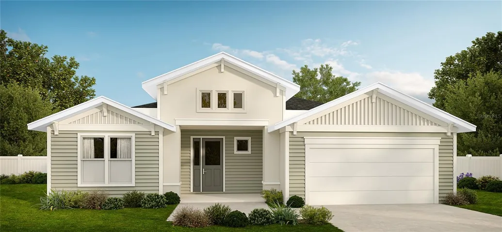 Front elevation rendering