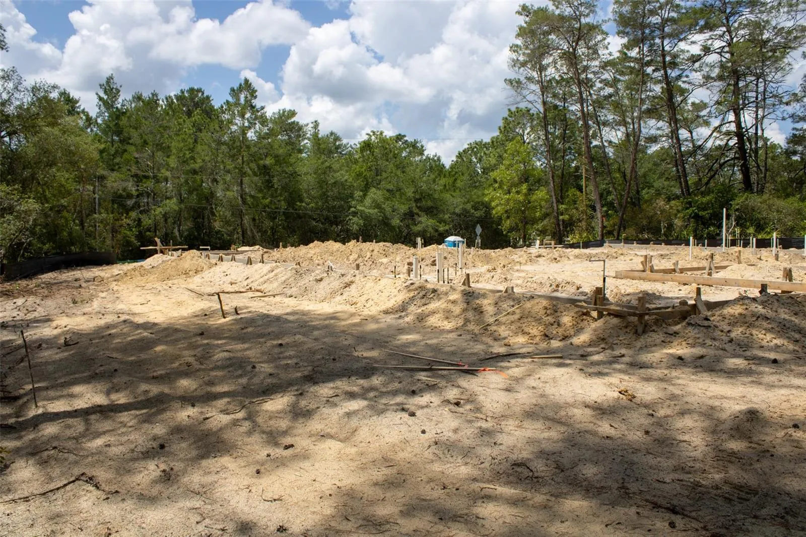 View from back of lot May 2026