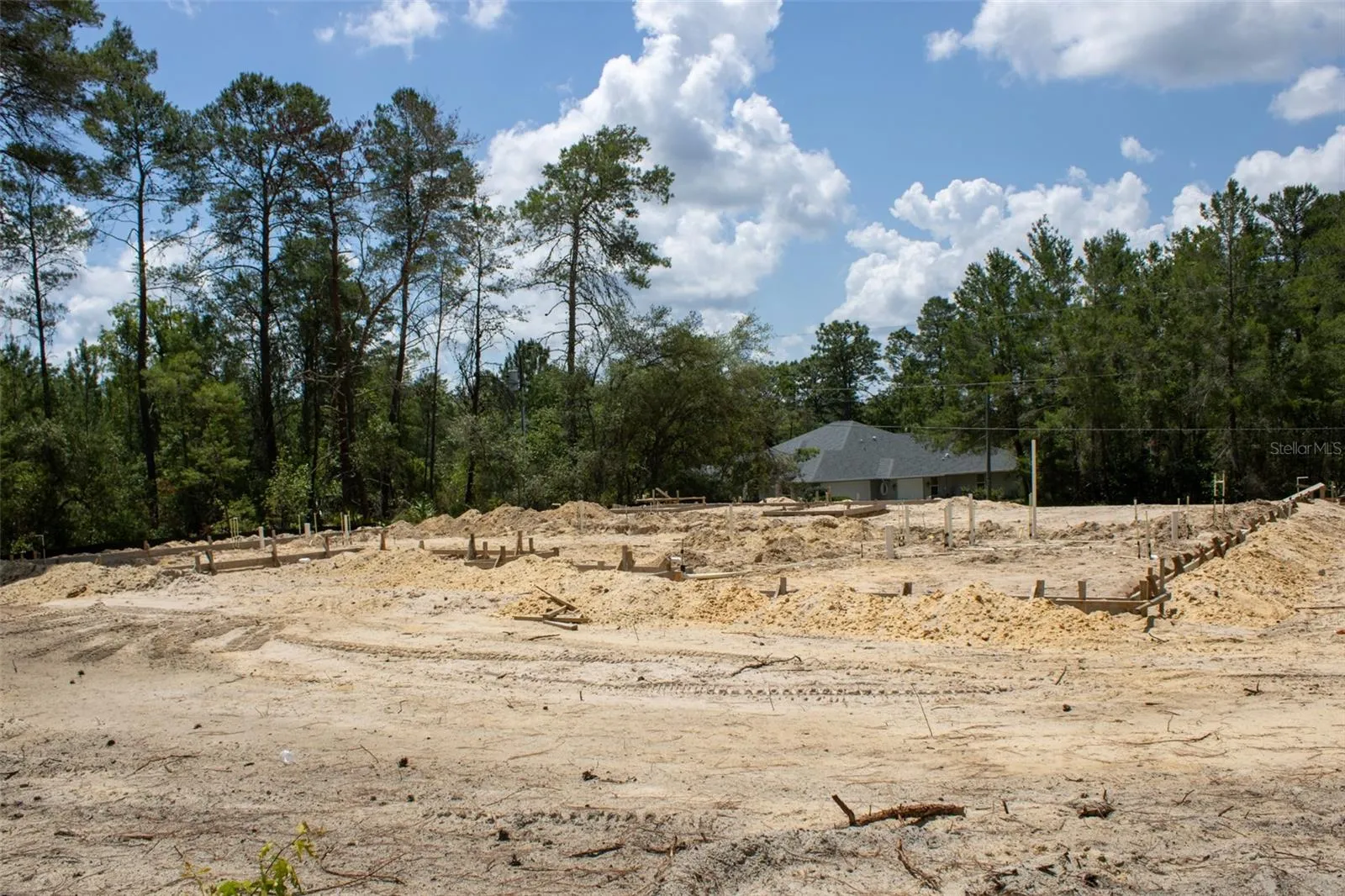 View from back of lot May 2026