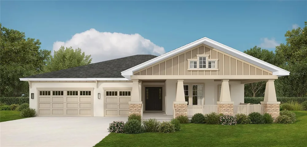 Front elevation rendering