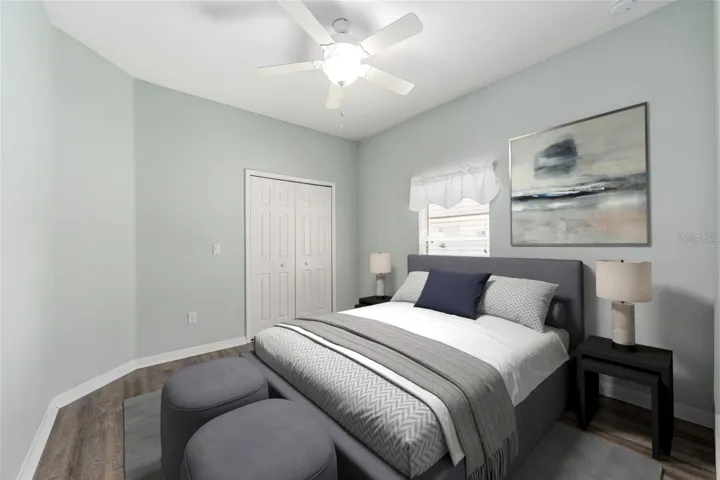 Photo has been virtually staged- second bedroom