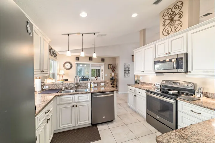 View kitchen to Florida Room
