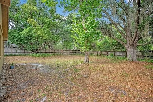 Huge backyard with endless potential—add a pool, fire pit, or outdoor living space, with no neighbors behind.