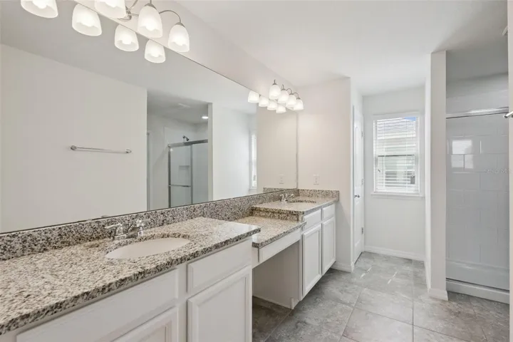 Master bathroom