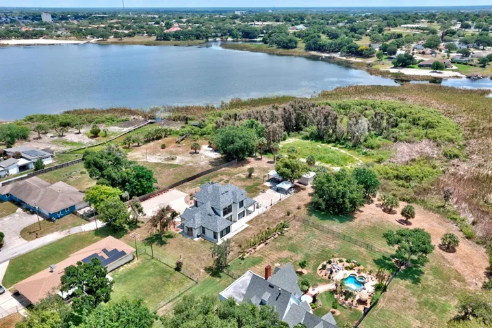 aerial, Lake Eva