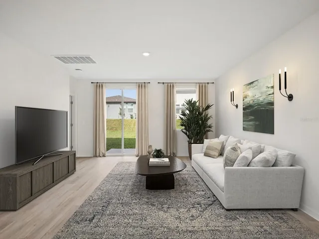 Interior photos are not of the actual home but are photos of the builder home with same floorplan with similar interior finishes and features. Photo uses virtual staging.