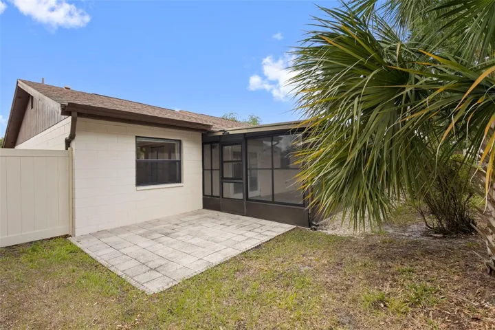 Rear Exterior: Extended Grilling/Seating Area