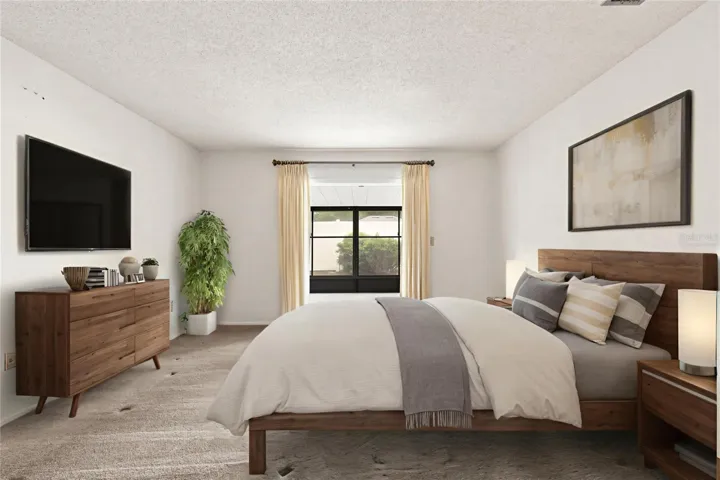 Virtually Staged: Primary Bedroom