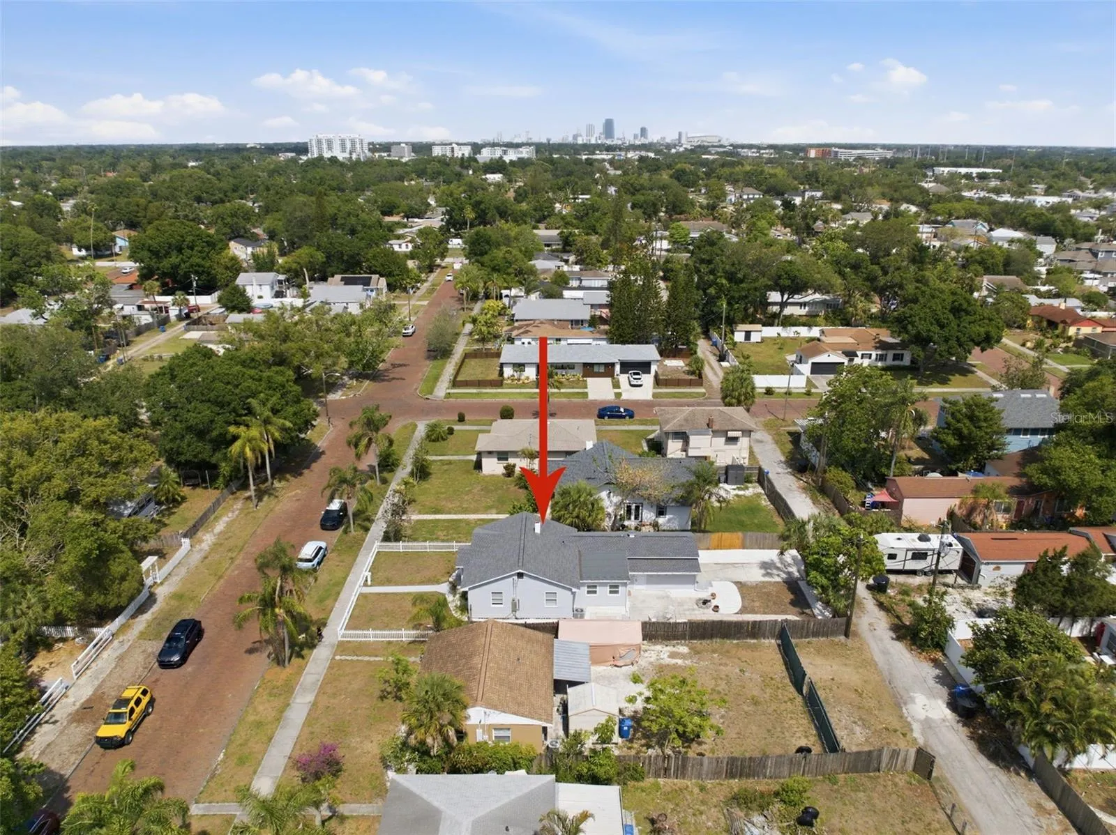 St. Pete's Iconic Red Brick streets. Only certain parts of Central Oak have the red brick.