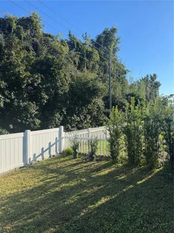 Large Private Fenced in Backyard