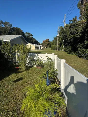 Large Private Fenced in Backyard