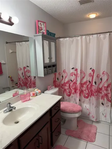 Guest Bathroom - taken before seller moved