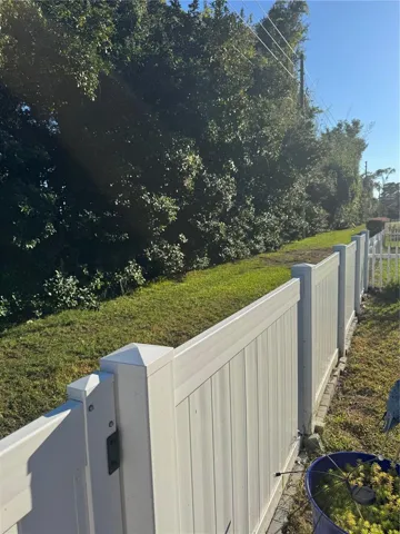 Large Private Fenced in Backyard
