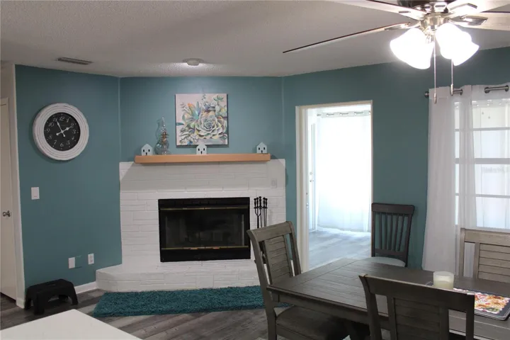 Wood Burning Fireplace