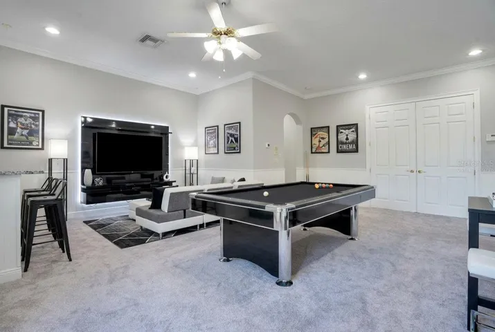Virtually staged loft
