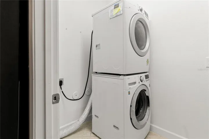 The laundry room/pantry downstairs