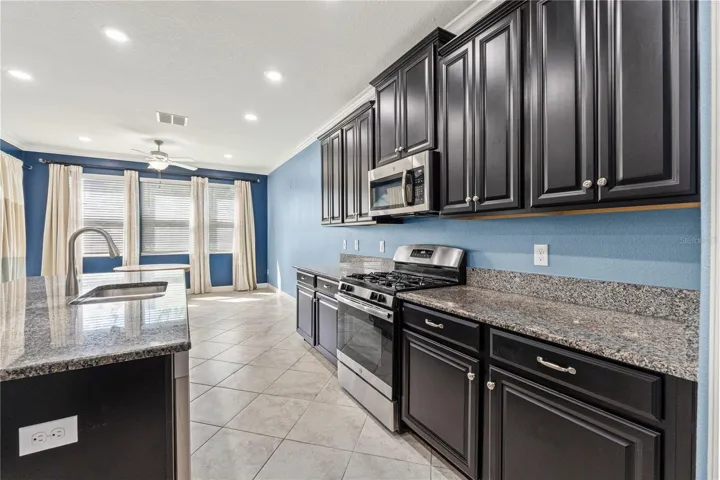 Kitchen with Large Windows