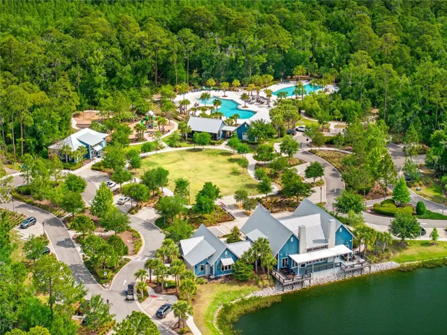 Aerial View of club house