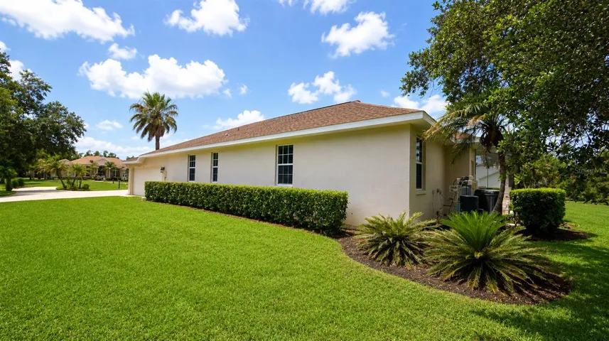 Side of the property