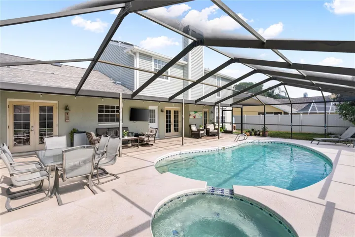 Wonderful outdoor space for entertaining or relaxing