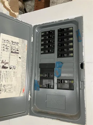 Updated electrical panel