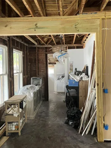 New support beam.