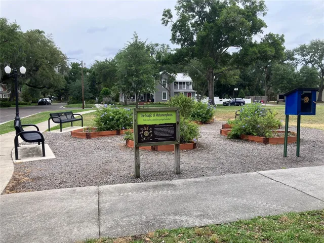 Butterfly garden at Park on Park