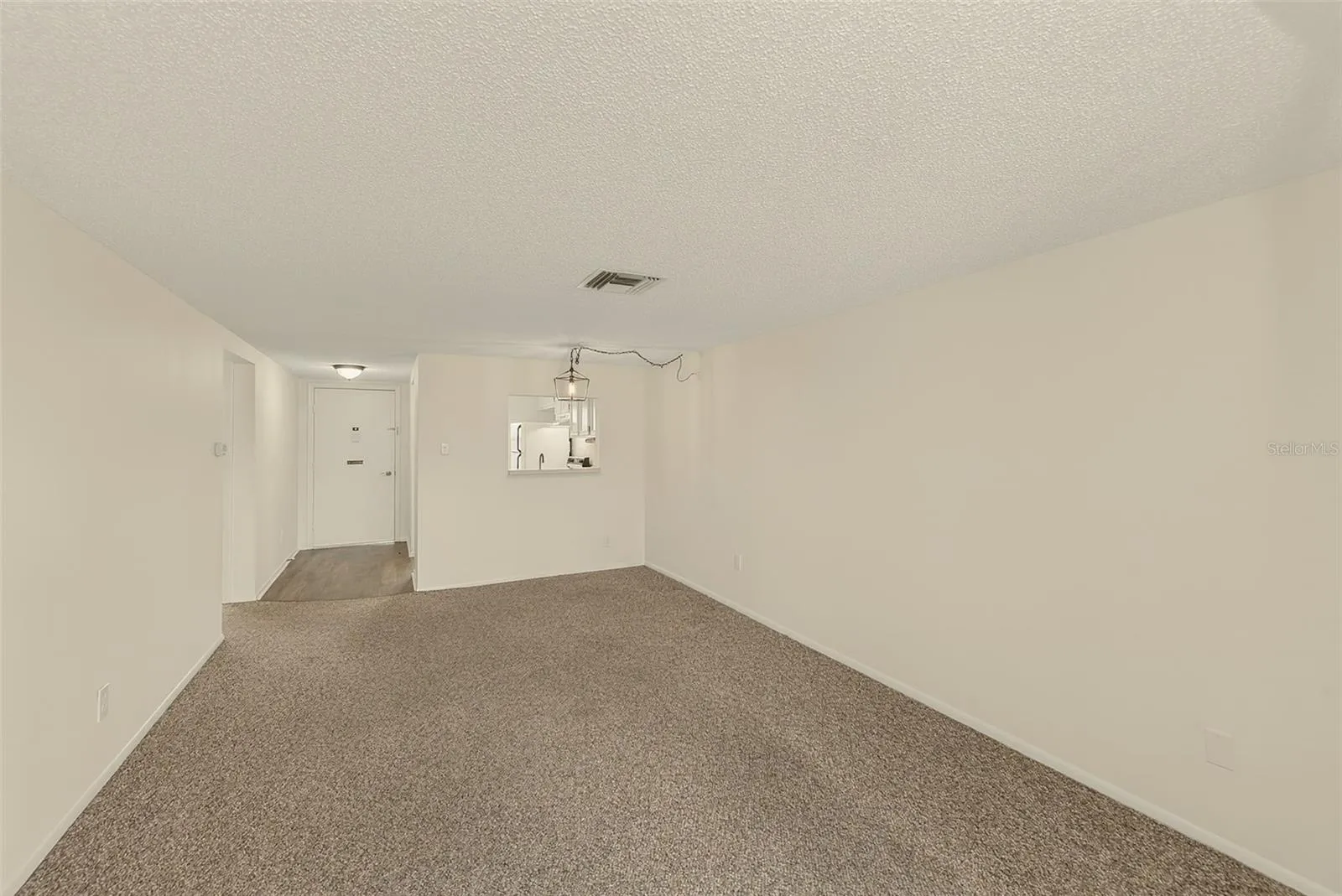View of living/dining room