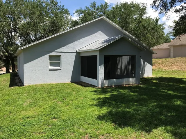 Back of the house.
