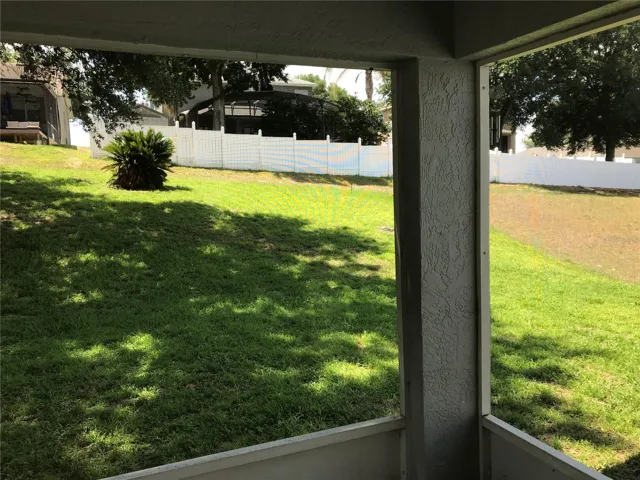 Backyard views