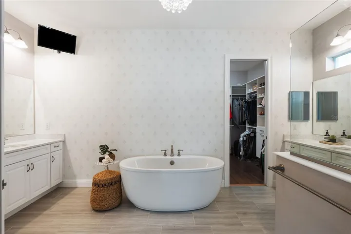 Master bathroom